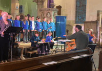 Pupils perform self-made 'Songs of the River' at Hay church