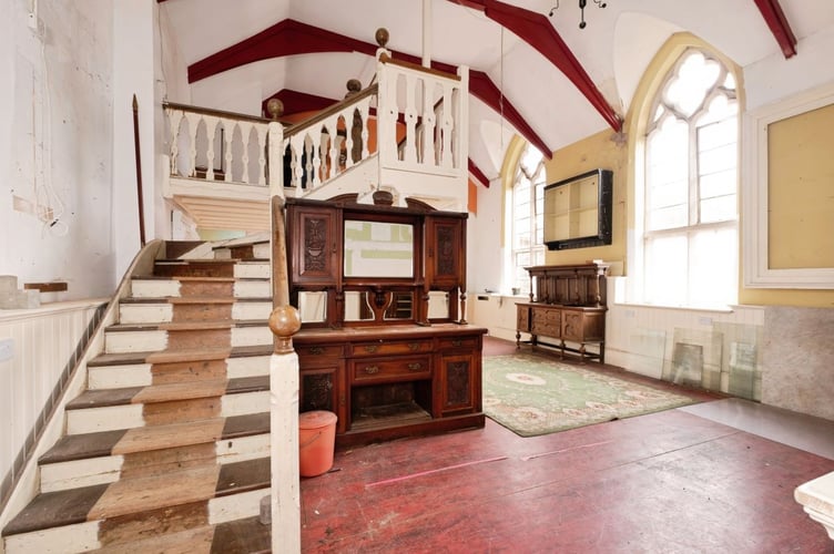 The 161-year-old Knighton school could be adapted for residential, commercial, or mixed use