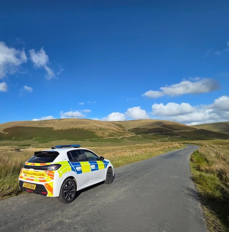 Police have issued a warning after a rise in off-road vehicles, including 4x4s, quad bikes and motorcycles, in the Elan Valley