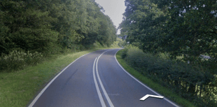 Jack-knifed lorry closes road overnight