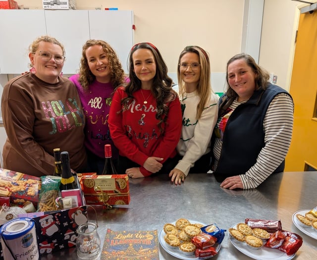 Friends of Ysgol Dolafon raise £488 with successful bingo night