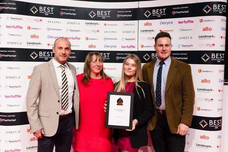 Holters have won a sales award in this year's Best Estate Agent Guide