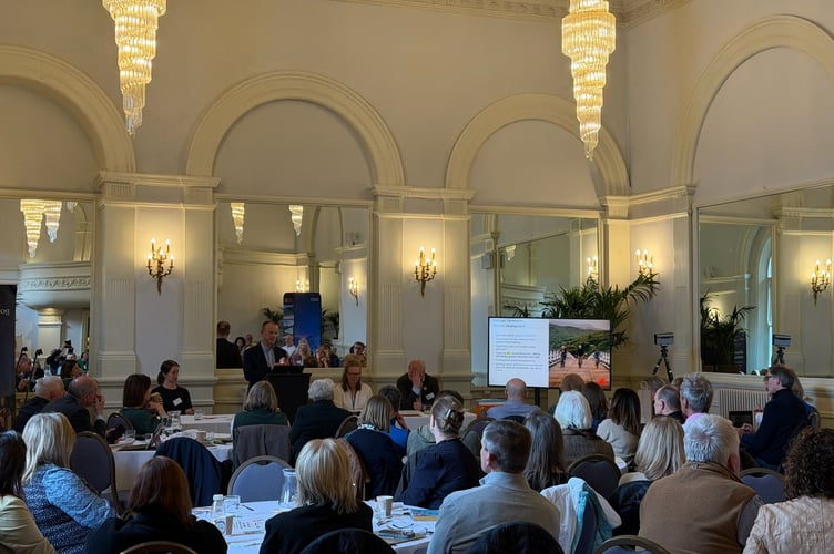 Tourism businesses and industry partners gathered at The Angel Hotel in Abergavenny