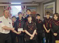 Hay Scouts raise £1,900 in veterans’ sleepout