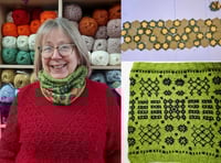Wonderwool anniversary inspires new cowl and blanket designs