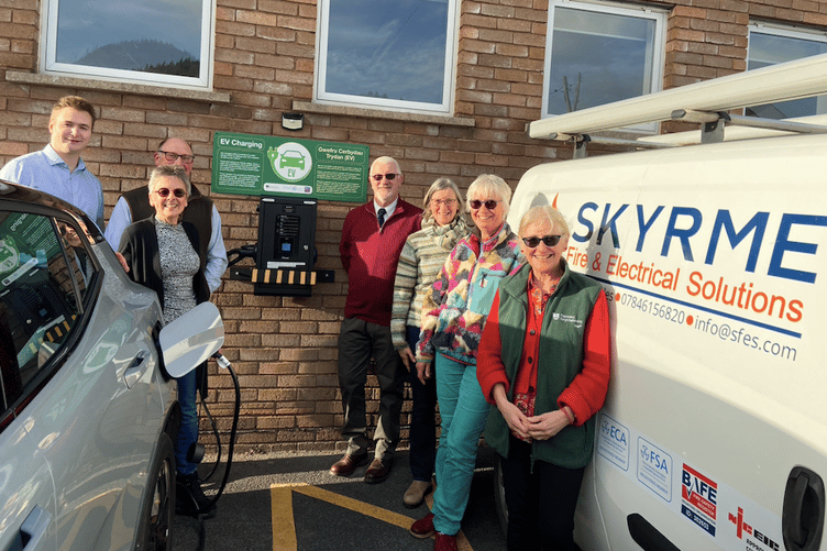 Talybont EV chargers Henderson Hall