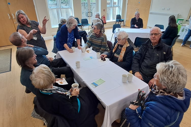 More than 60 people came through the doors