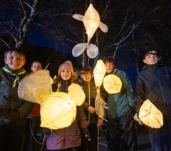 Hundreds celebrate the night sky at first Elan Dark Sky Festival