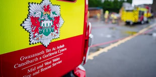 Crews tackle late night Saturday fire at former library building