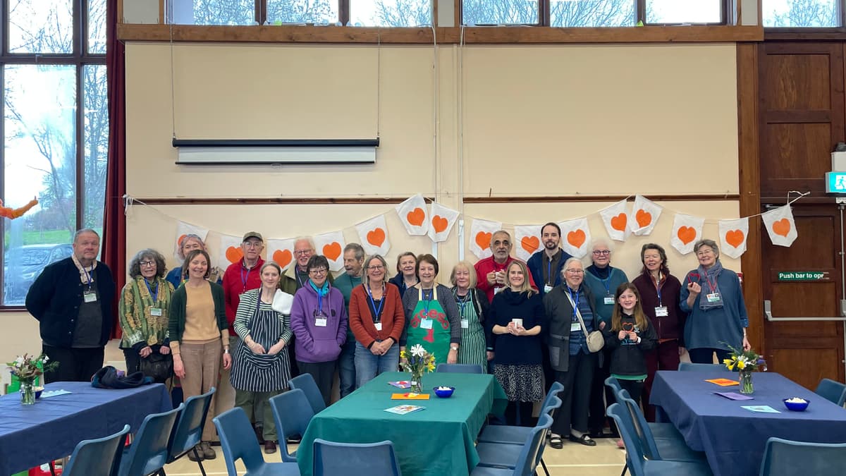 Llangorse welcomes asylum-seeking families in community event