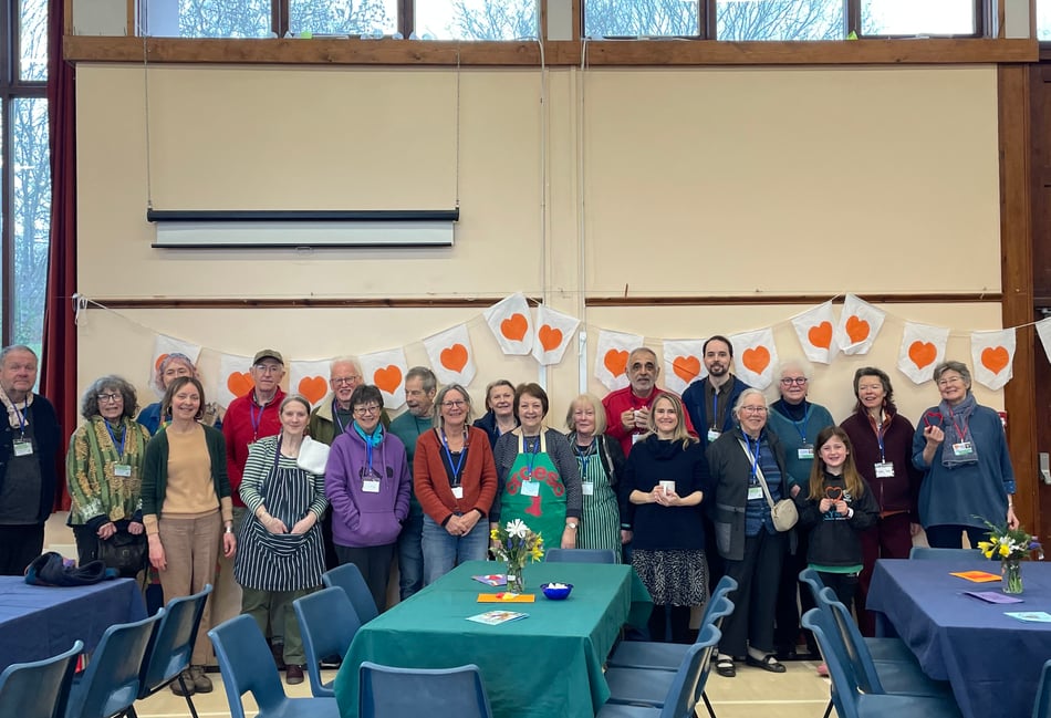 Llangorse welcomes asylum-seeking families in community event