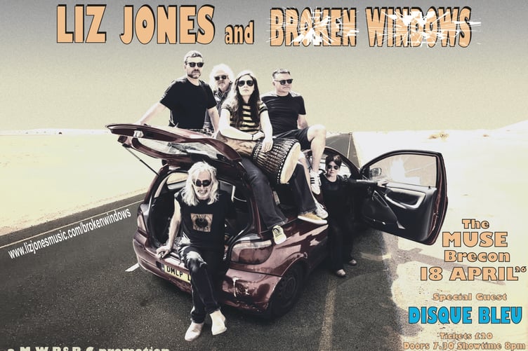 Liz Jones and Broken Windows The Muse Brecon