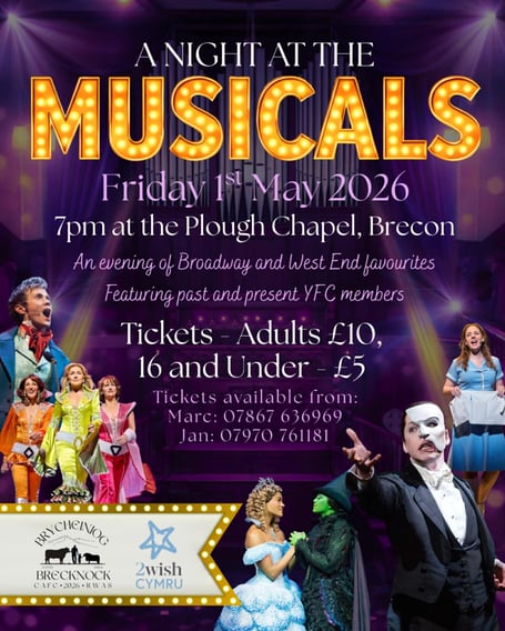 A Night at the musicals in Brecon