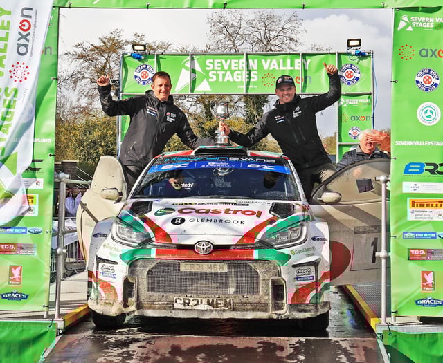 Osian Pryce claims Severn Valley Stages victory in Powys return