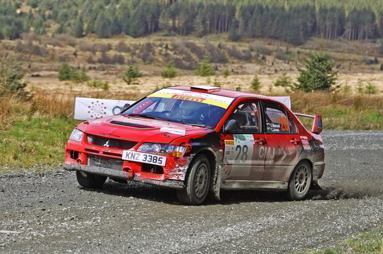 It was a great performance from Craig Jones and Elwyn Manual in the CMJ Motors Mitsubishi Evo IX