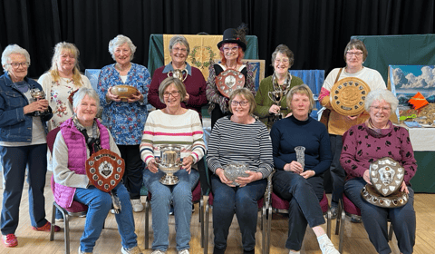 Powys Radnor WI County Show showcases craft and competition