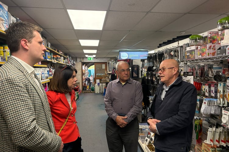 The group visited Webbs of Crickhowell