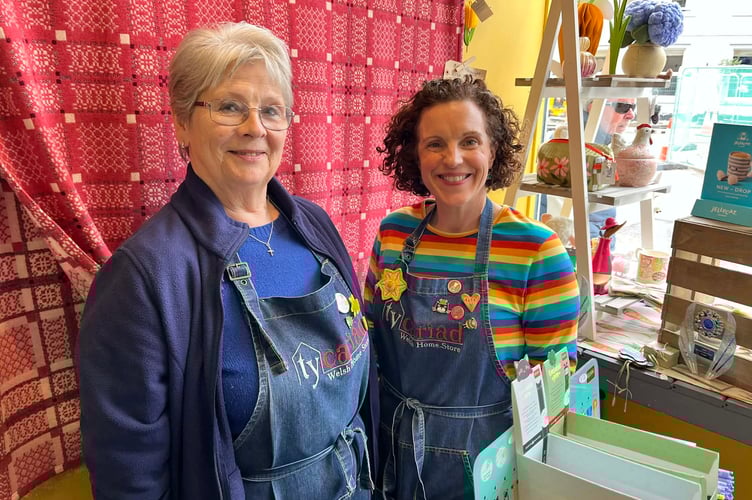 Kath Jones and Sara Skinner of Brecon