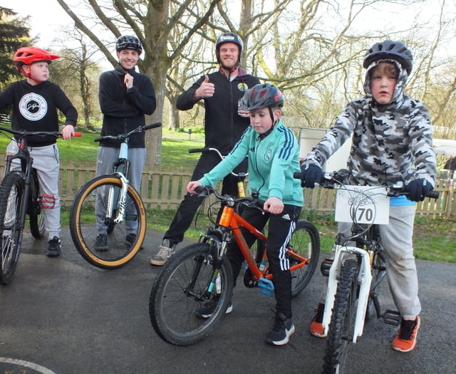 All ages enjoy pump track open day
