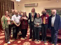 Mayor and councillor back local Geopark charity