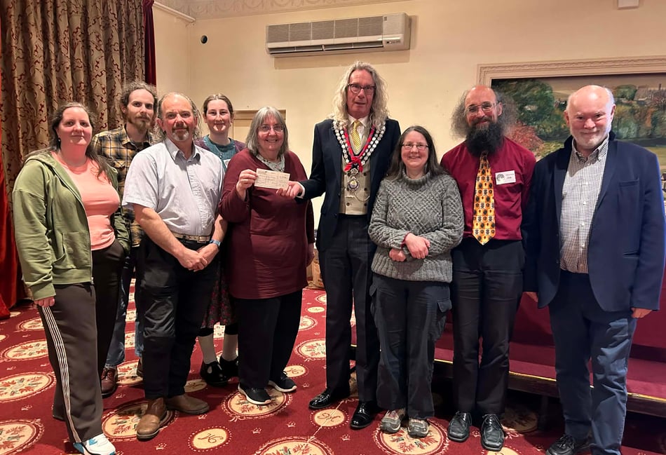 Mayor and councillor back local Geopark charity