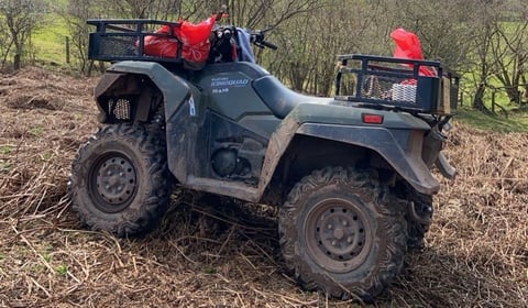 Appeal after quad bike stolen from property near Crickhowell