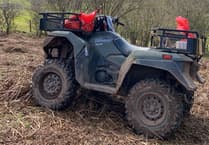Appeal after quad bike stolen from property near Crickhowell