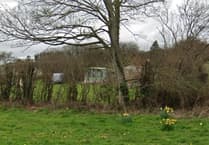 Fight continues over 'eyesore' static caravan near Brecon