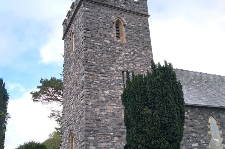 The tower at St Clement’s Church in Rhayader is set to undergo repair work