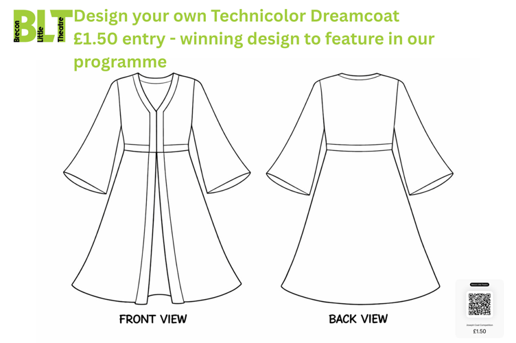 Young designers are invited to create their own version of Joseph’s famous coat of many colours