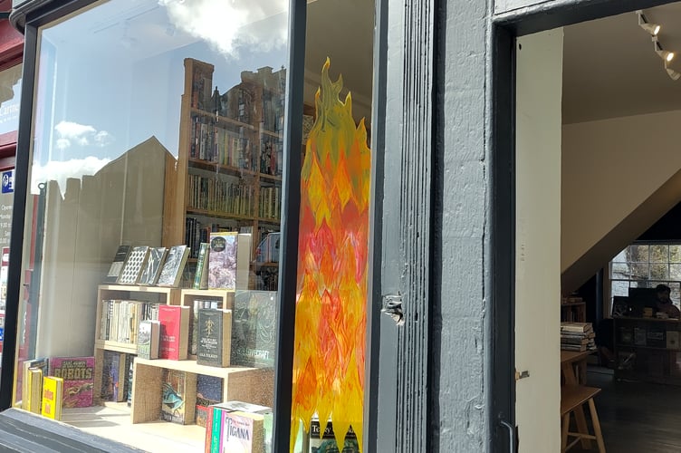 The bookshop has been opened by the same team at second hand bookshop Green Ink. 