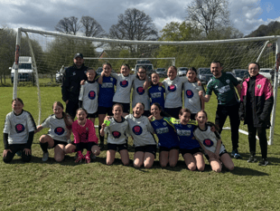 Brecon FC Girls progress to Cup Final