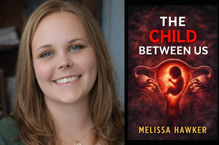 Melissa Hawker from Llandrindod Wells has released her debut novel The Child Between Us