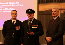 Brecon hosts fire service long service awards ceremony