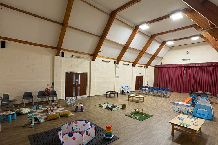 A bright, welcoming space at Llanelwedd Church in Wales Primary School
