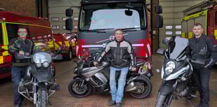 Firefighters set for 750-mile charity ride