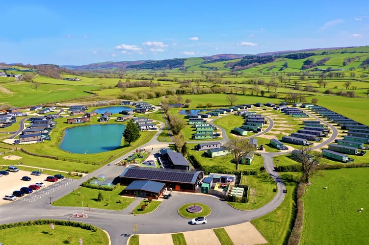 
An aerial view of Meadow Springs Country and Leisure Park.
