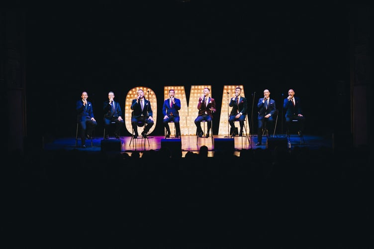 Only Men Aloud will perform at The Albert Hall, Llandrindod Wells on Friday, December 11