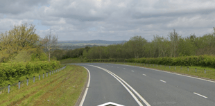 Talgarth to Cwmdu road closed due to collision