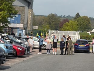 Online threat led to Brecon High School lockdown, police say