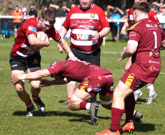 First-half collapse costs Brecon in Llanelli defeat