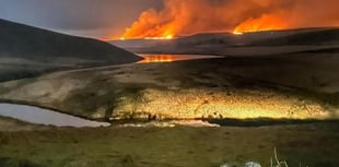 People warned not to venture into Elan Valley as fires burn