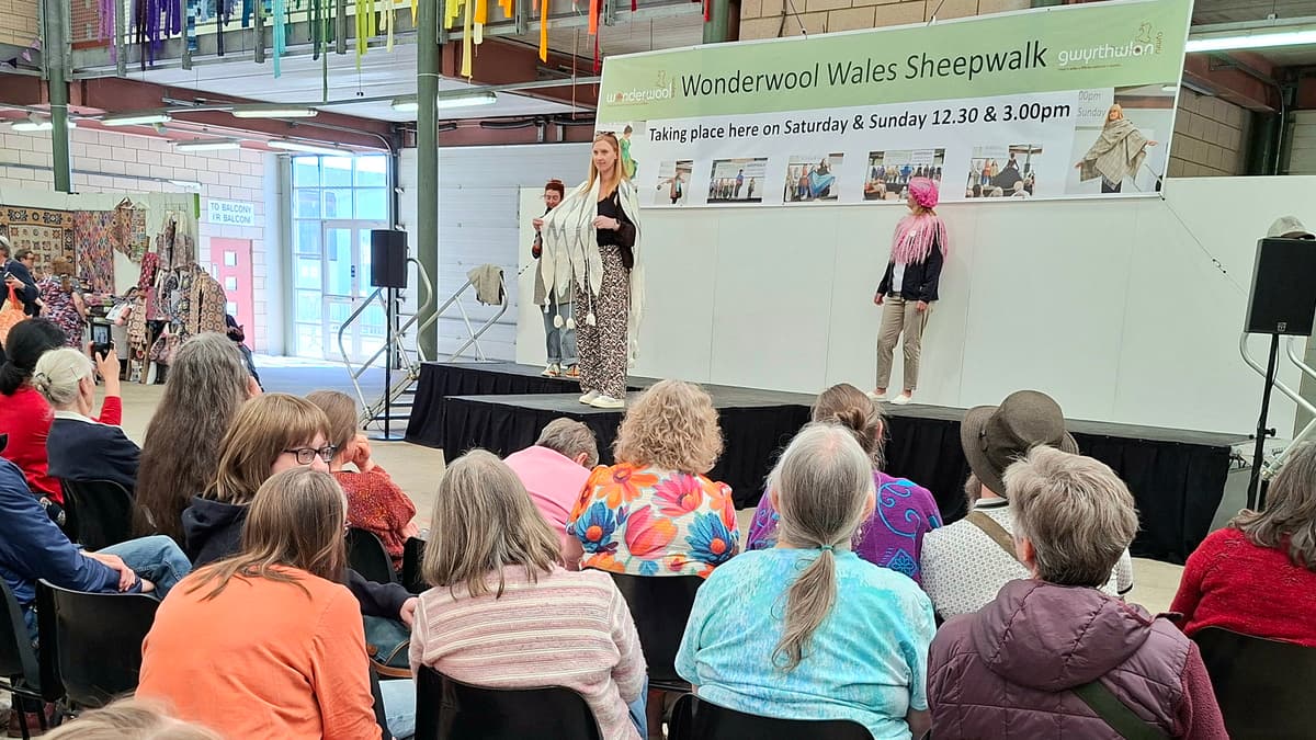 Sun shines on record-breaking Wonderwool Wales show