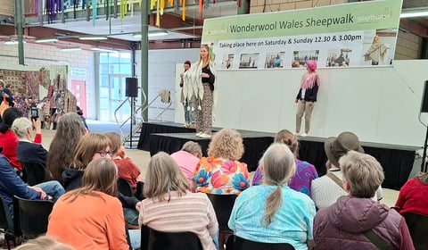 Sun shines on record-breaking Wonderwool Wales show 