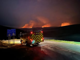 Warning issued over wildfire danger ahead of Bank Holiday
