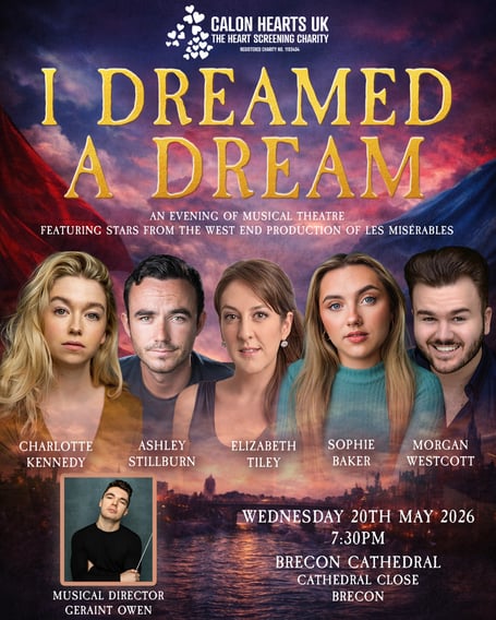 I Dreamed A Dream will take place on Wednesday, May 20