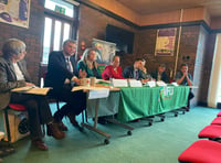 Farmers quiz Senedd candidates at Llanelwedd hustings