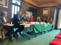Farmers quiz Senedd candidates at Llanelwedd hustings