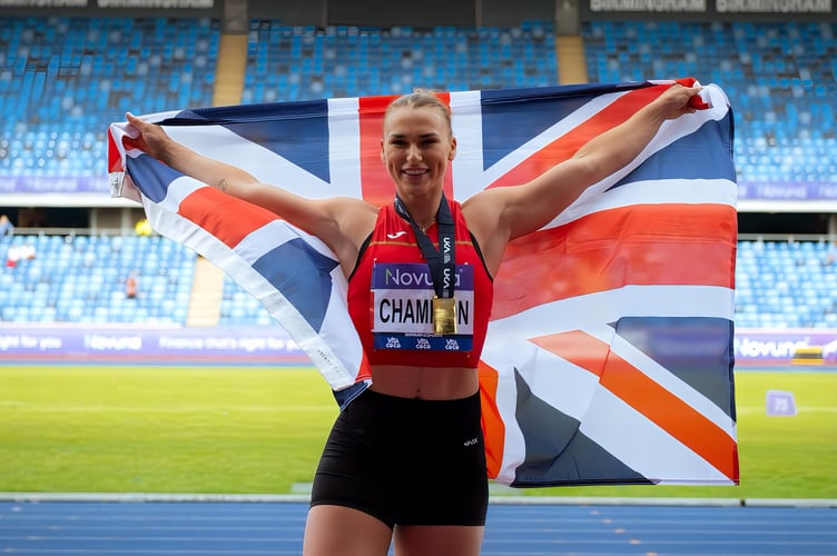 Olympic shot putter and bobsleigh athlete Adele Nicoll, who has joined the Wales Golf board as a Non-Executive Director for high performance.