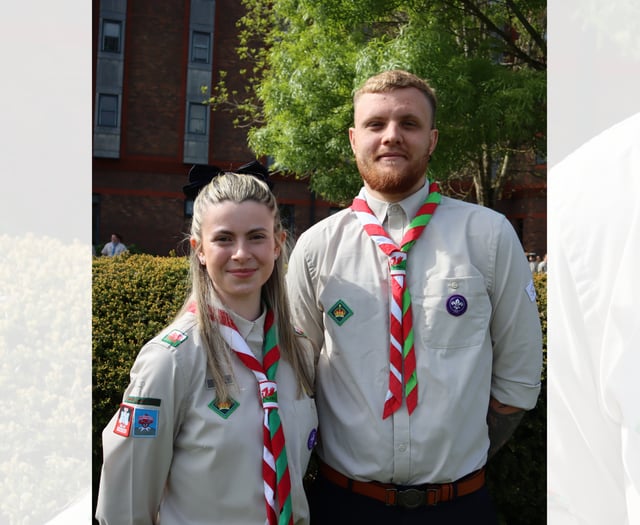 Brecknock Scouts honoured at Windsor Castle with top award